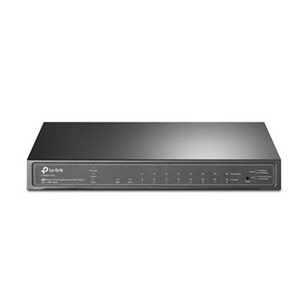 Switch de Rede TP-Link T1500G-10PS(TL-SG2210P) | Preto - 1