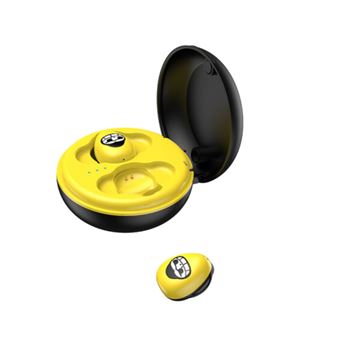 Auriculares Bluetooth True Wireless Lionvolant LVO229 | Adequado para Apple / Samsung | Fone de Ouvido Bluetooth - Amarelo - 1