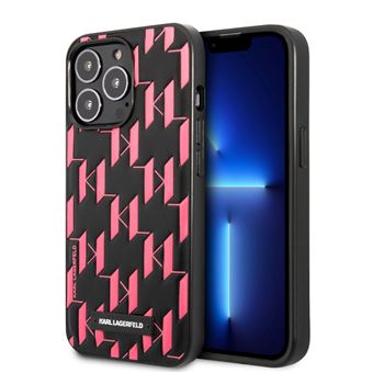 Capa traseira Karl Lagerfeld para iPhone 13 Pro Max Rosa - 1