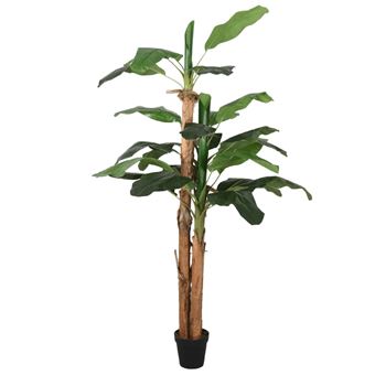 Bananeira artificial 19 folhas 180 cm verde - 1