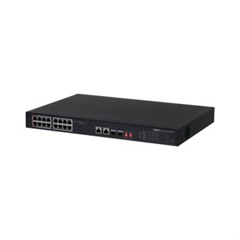 Switch de Rede Dahua Technology PoE DH-PFS3218-16ET-135 | Preto - 1