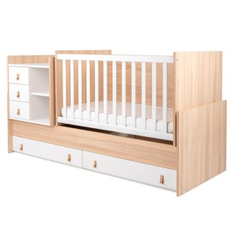 Cama de madeira convertível Kikka Boo Lorena Madera - 1