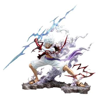 Figura de One piece DUDAO HZ08 Engrenagem quinta nika luffy com trovão | 24cm - 1