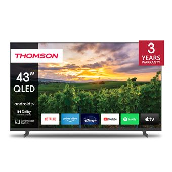 Smart TV Thomson 43QA2S13 | QLED | 4K UHD | 43'' | 109,2 cm | F - 1