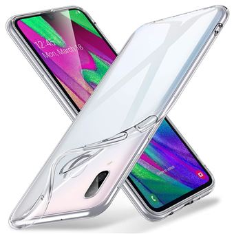 Capa Gel TPU Silicone Multi4you para Samsung Galaxy A40 - Transparente - 1