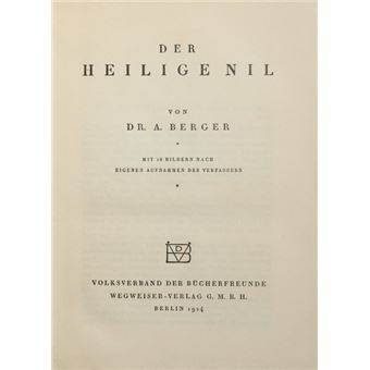 Der heilige nil. - 1