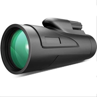Telescópio Monocular CHRONUS DTWYJ4 | Ampliação 12x50 HD | Inclui Suporte para Smartphone - Preto - 1