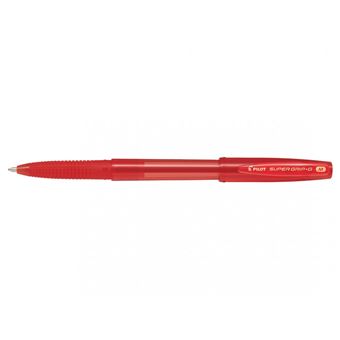 Esferográfica Pilot Super Grip G Cap | Vermelho - 1