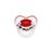 Chupeta bibi Nuggi Dental Silikon I love Mama 6 - 16 Mt. Silicone_0