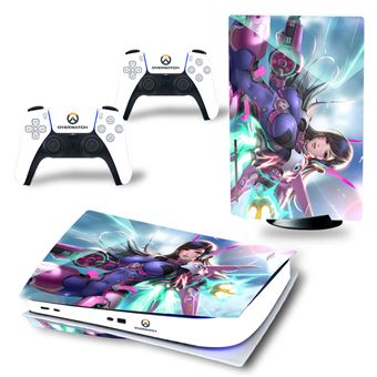 Autocolantes de Proteção HSMY para Consola Sony PS5 Edition Standard - Overwatch -TN-PS5Disk-4102 - 1