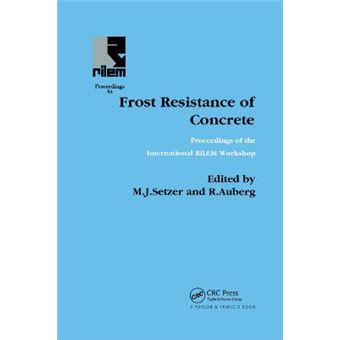 Frost Resistance Of Concrete - 1