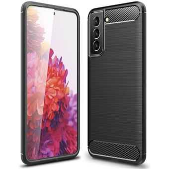 Capa de Fibra de Carbono para ?Samsung Galaxy S22 - Preto - 1