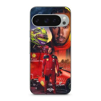 Capa Maniacase para Google Pixel 9 Pro | Lewis Hamilton Scuderia Ferrari F1 Oficial - 1
