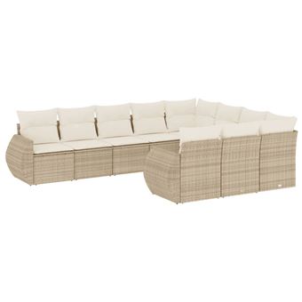 Conjunto de Mobiliário de Exterior VidaXL 3254225 - 1