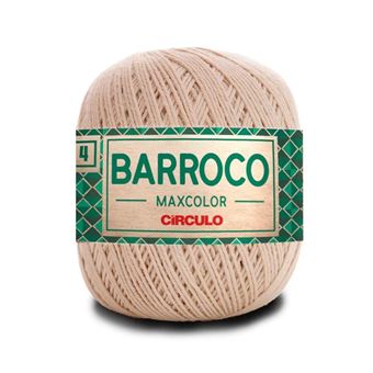 Fio de Crochet Círculo Barroco Maxcolor | 200G | Porcelana - 1