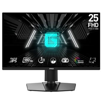 Monitor Gaming MSI G255PF E2 | LCD | FHD | 1 ms | 180 Hz | 24.5" | E - 1