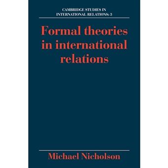 Formal Theories in International Relations - Paperback - 1990 - 1