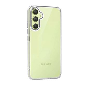 Capa MisterCapas para Samsung Galaxy A35 5G Antichoque com Borda Colorida | Branco - 1
