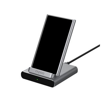 Carregador de Dispositivos Móveis Rapoo XC350 | Prateado - 1