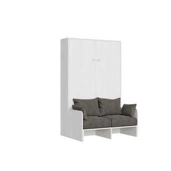 Sofá-cama Retrátil 120 Vertical Itamoby Kentaro Cinza Branca | Alessia 20 - 1