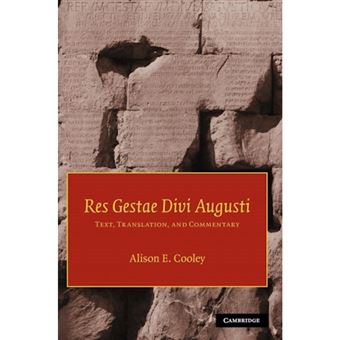 Res Gestae Divi Augusti - Text, Translation and Commentary - Hardback - 2009 - 1