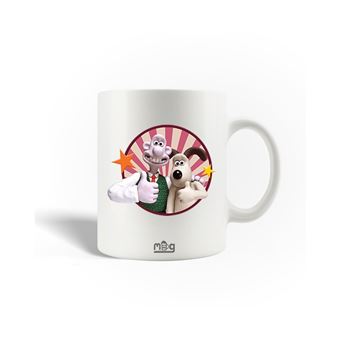 Caneca Maniacase Wallace e Gromit Sticker - 1