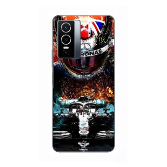 Capa Maniacase para Vivo Y76 5G | Lewis Hamilton Mercedes 44 - 1