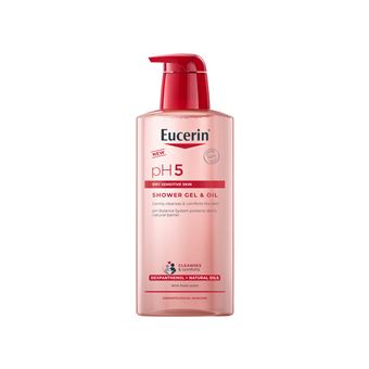 Gel Banho e Óleo Rosto e Corpo Eucerin | 1000 ml - 1