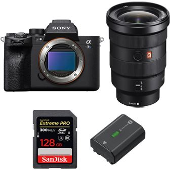 Câmara Sony Alpha a7S III + FE 16-35mm f/2.8 GM + SanDisk 128GB Extreme PRO UHS-II SDXC 300 MB/s + Sony NP-FZ100 - Preto - 1