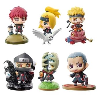 Figura Good Deal Naruto 04 | Conjunto de 6 Peças | 3-7 cm - 1