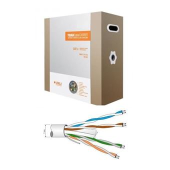 Cabo de Rede UTP Njoit Cat6 Rj45 Cinzento 305M
