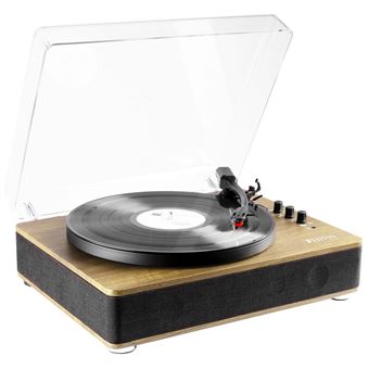 Gira-discos de Tração por Correia Fenton RP162LW | Madeira - 1