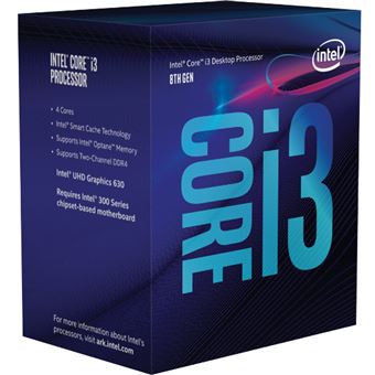 Processor Intel Core i3-8100 - 1