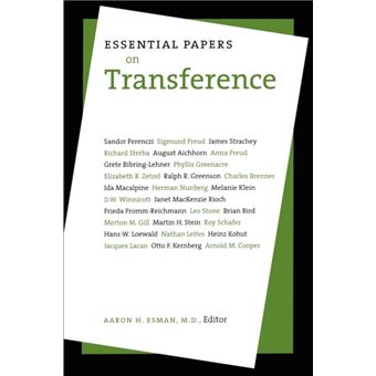 Essential Papers On Transference By New York University Press - 1