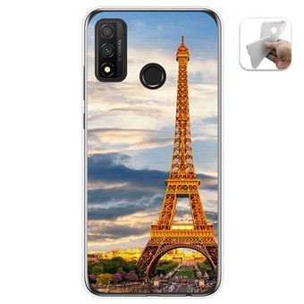 Capa Tumundosmartphone de Gel TPU para Huawei P Smart 2020 design Paris desenhos - 1