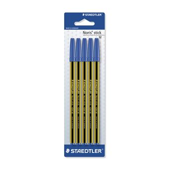 Staedtler 434 M3BK5I Caneta esferográfica Plástico de bolhas conjunto de canetas e lápis Preto e Azul e Amarelo - 1