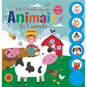 Meu Livrinho Com Som - Animais Da Fazenda - Sonoro - 1