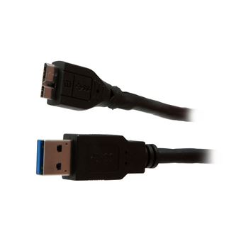 Synergy 21 S215312 cabo USB 3 m 3.0 (3.1 Gen 1) USB A Micro-USB B Preto - 1