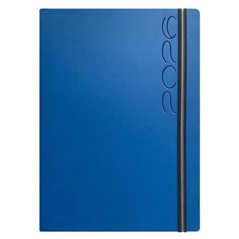 Agenda Semanal 172X240Mm 2026 Papiro Bahamas Azul Royal com Elástico - 1