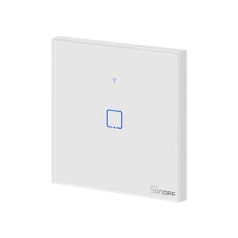 Interruptor de Parede Simples Táctil Inteligente Sonoff T1EU1C-TX | Wi-Fi - 1