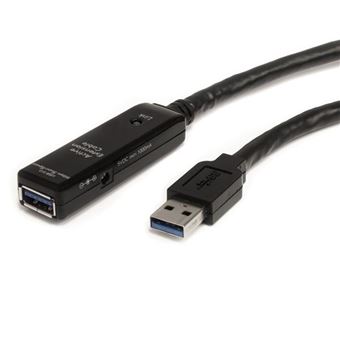 Cabo Usb StarTech.com USB3AAEXT3M | Preto - 1