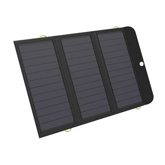 Power Bank Sandberg Solar Charger 21W 2xUSB+USB-C | 10000 mAh | Preto - 1