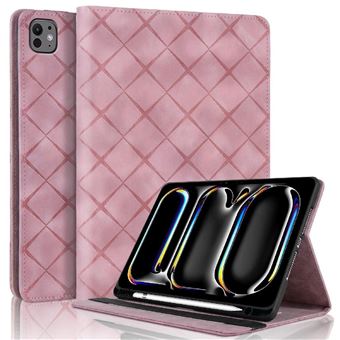 Capa de luxo com aba ZURSANA para iPad Pro 12.9'' 2022 | Suporte para caneta stylus | Rosa Dourado - 1