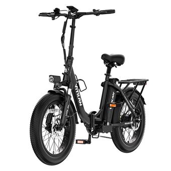 Bicicleta Elétrica Dobrável VITILAN U3 | 750W 48V 13AH | Passo a passo | Preto - 1
