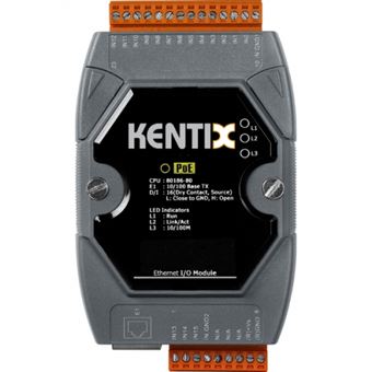 Módulo Digital & Analógico I/o Kentix KIO7052 | Cinzento, Laranja - 1