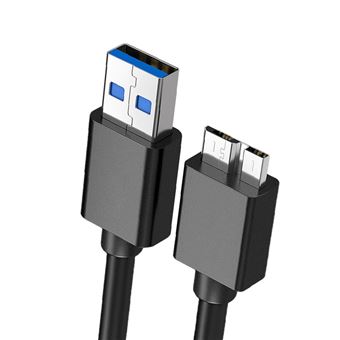 Cabo Adaptador USB 3.0 para Micro USB-B Goeik | 2m - Preto - 1