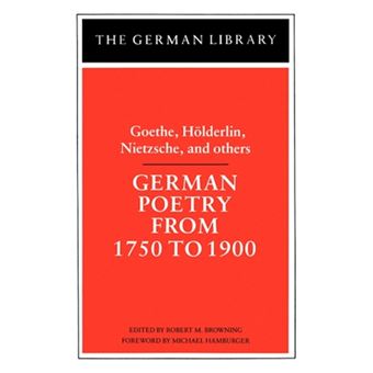 German Poetry from 1750-1900 - Paperback - 1997 - 1