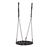 Baloiço para Árvore HomCom | Redondo | Carga 100 kg | Assento Confortável | Tecido Oxford - Preto_0