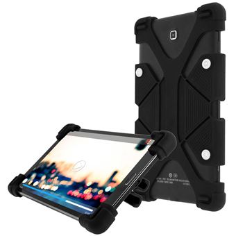 Capa Protetora Avizar para Tablet 8.9 12 '' Universal Bumper | Silicone Gel | Modo Suporte - Preto - 1