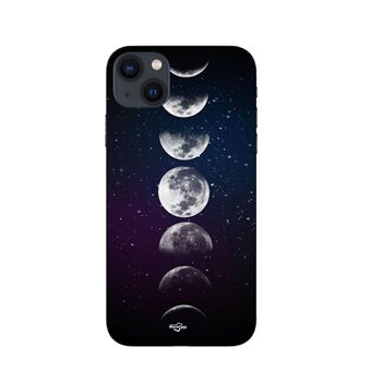 Capa Maniacase para Iphone 13 estrela nocturna fase da lua - 1